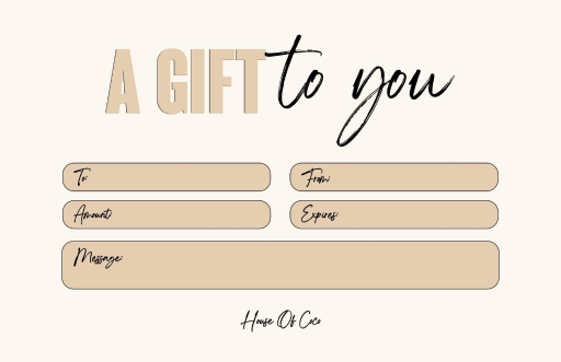 Gift Voucher House Of Coco Medium